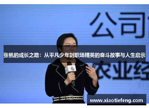 张帆的成长之路：从平凡少年到职场精英的奋斗故事与人生启示