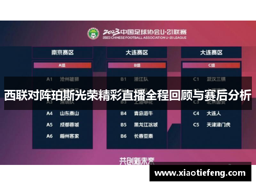 西联对阵珀斯光荣精彩直播全程回顾与赛后分析